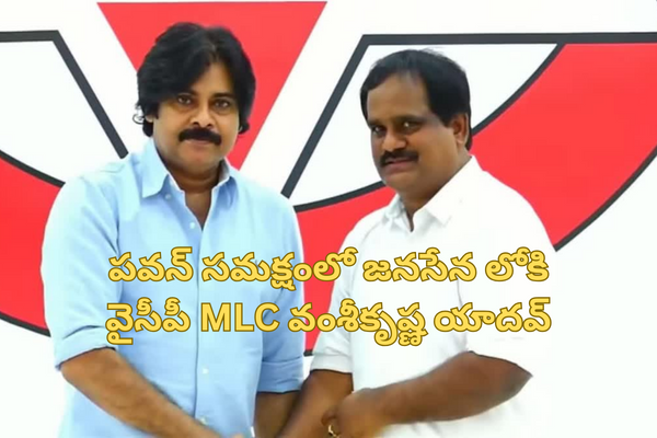 YCP MLC Vamsikrishna Yadav