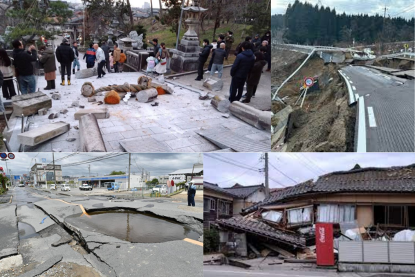 earthquakes in Japan