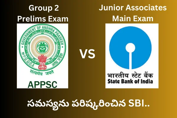 Group-2 and SBI Clerk Exams issue