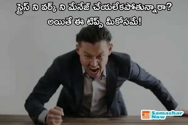 Managing Stress: ఒత్తిడిని మేనేజ్ చేయలేకపోతున్నారా? ఈ టిప్స్ పాటించండి.. ఆయుష్షు పెంచుకోండి!