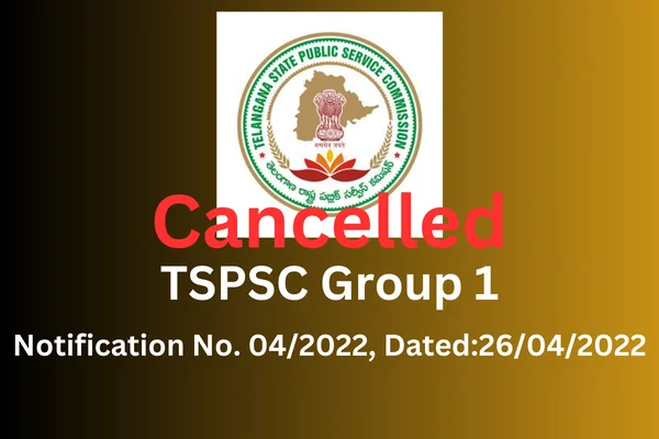 TSPSC Group 1 Cancelled