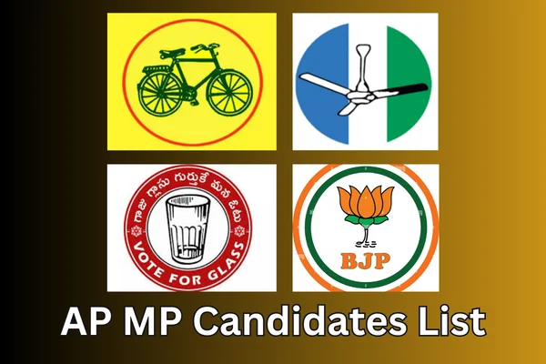 AP MP Candidates List: వచ్చే ఎన్నికల్లో ఏపీ లో పోటీ చేయబోతున్న పార్లమెంట్ అభ్యర్థులు వీళ్లే!