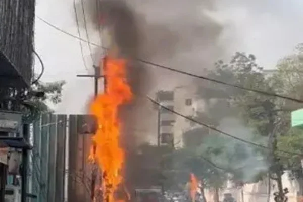Fire Accident in Film Nagar