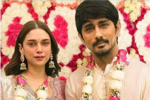 Siddharth and Aditi Secrete Marriage: సినీ ఫక్కీలో హీరో సిద్దార్థ్, హీరోయిన్ అదితిరావుల పెళ్ళి