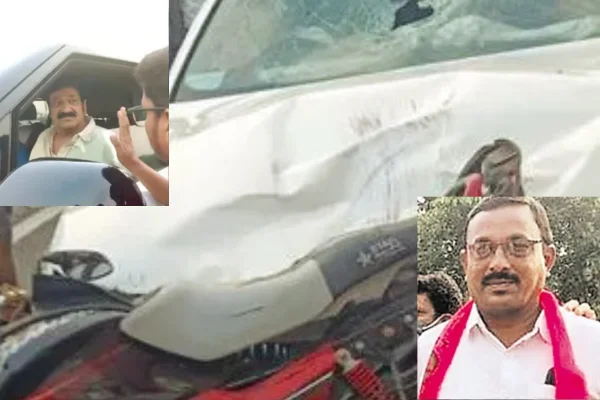 Raghubabu Car Accident:  సినీనటుడు రఘుబాబు కారుకు ప్రమాదం.. బీఆర్‌ఎస్‌ నేత దుర్మరణం..